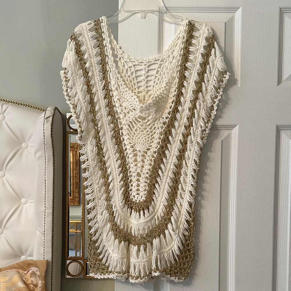 Crochet Poncho Top